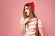 © SHOTPRIME STUDIO - pretty fashion woman modern stylish bag pink background