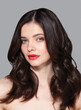 © tanya - Beauty portrait of young woman with beautiful hair and healthy skin, natural make-up