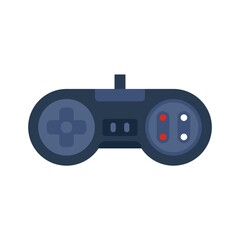 Poster - arcade gaming joystick icon flat isolated vector