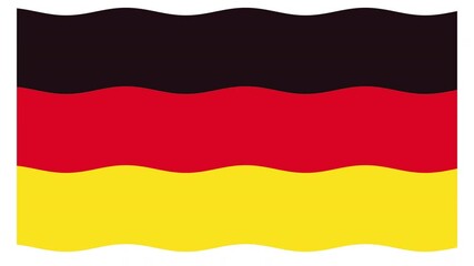 Sticker - germany flag waving animation