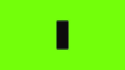 Poster - Remote control air conditioner icon animation
