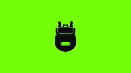 Poster - backpack icon animation