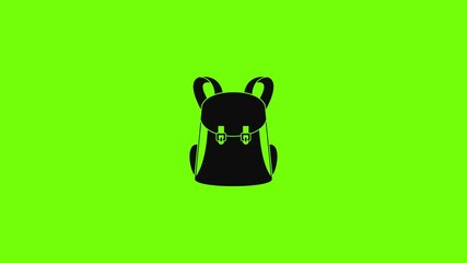 Poster - universal backpack icon animation