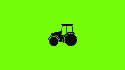 Poster - Tractor icon animation