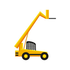 Wall Mural - excavator truck construction