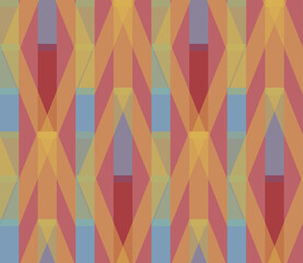 Poster - Summer, light, transparent, seamless pattern. With the image of ribbons, stripes, chiffon, transparent fabrics. Suitable for printing postcards, backgrounds, books, diplomas, certificates, fabric.