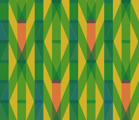 Poster - Summer, light, transparent, seamless pattern. With the image of ribbons, stripes, chiffon, transparent fabrics. Suitable for printing postcards, backgrounds, books, diplomas, certificates, fabric.
