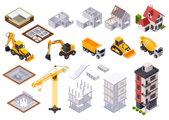 Sticker - Construction Icons Set