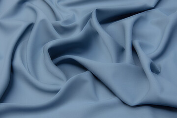 Wall Mural - Fabric viscose (rayon). Color is light blue. Texture, background, pattern