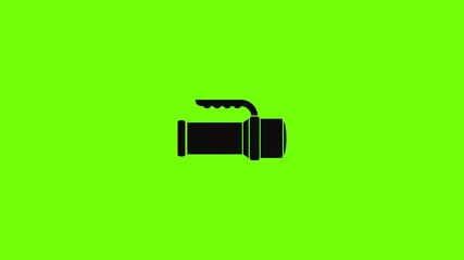 Poster - diving light icon animation