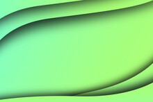 Premium Abstract Background. Green Pattern. Simple Texture Gradient Design. Modern Concept, Website Banner Illustrations