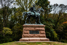 Anthony Wayne Statue, Valley Forge National Historical Park, Pennsylvania, USA