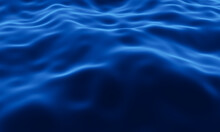 3D Abstract Blue Water Background