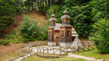 Russian Orthodox Chapel In Vrsic Pass, Triglav, Slovenia