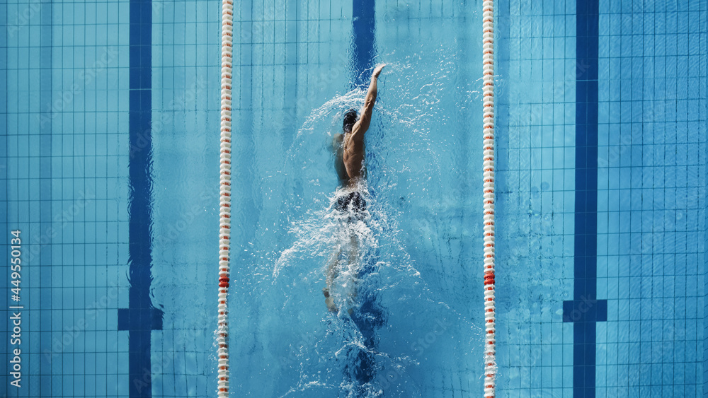 male swimming top