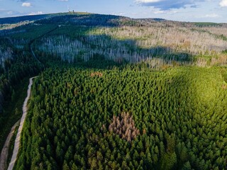 The Brocken, also called Blocksberg, is the highest mountain in the Harz and in all of Northern Germany with a height of 1141.2 meters