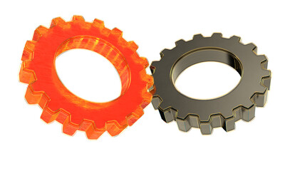 Aufkleber - gear Technology setting concept background