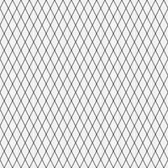 Aufkleber - Diagonal lines grid. Vector seamless shapes. Simple mesh diagonals.