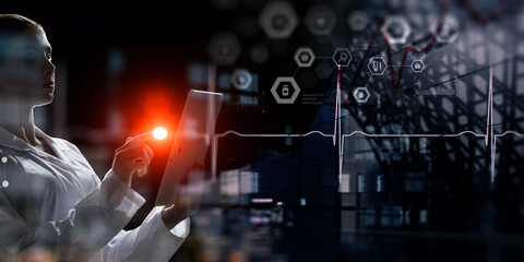 Wall Mural - innovative technologies in science and medicine