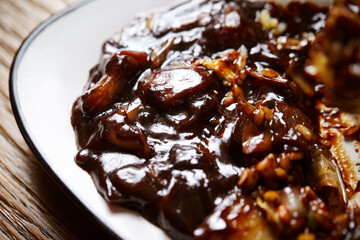 Poster - Rice with Black Soybean Sauce 