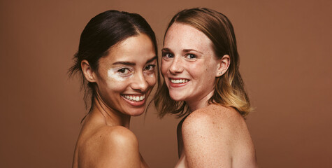 Wall Mural - embrace the skin you are in