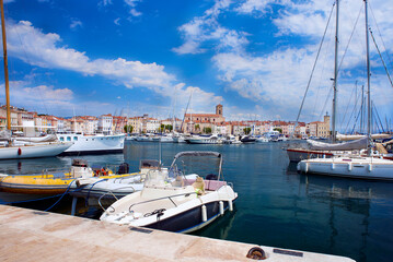 Wall Mural - la ciotat french mediterranean harbor