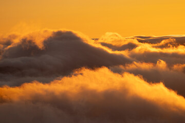 Wall Mural - Sunrise in the Great Smokey Mountains at Clingman's dome in North Carolina