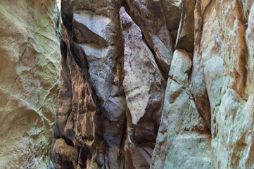 Wall Mural - ancient sandstone texture abstract mysterious stone background