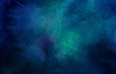 Wall Mural - cosmic illustration. beautiful colorful space background. watercolor cosmos