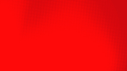 Poster - Abstract dots red color pattern gradient texture background.