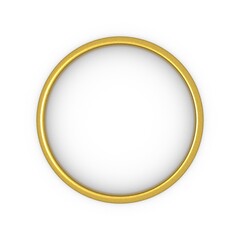 Poster - Button, rivet or gold-framed button.