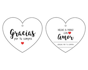 Sticker - gracias por tu compra