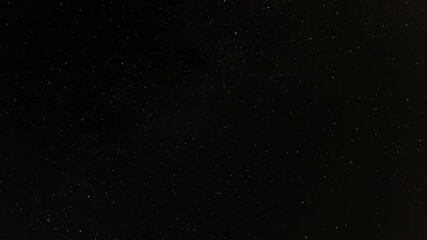 Canvas Print - Night starry sky for background, timelapse.