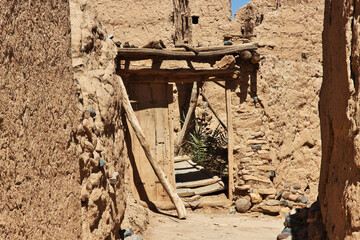 Canvas Print - The arab village close Najran, Asir region, Saudi Arabia