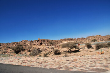 Poster - Nature of mountains of Asir region, Saudi Arabia