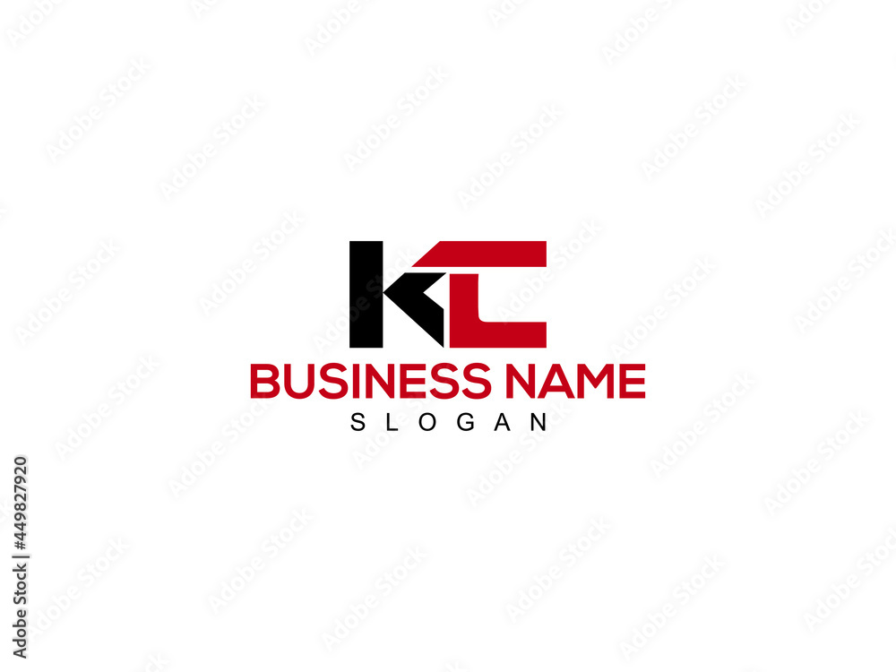 Alphabet KC Logo, Letter kc Logo Vector For Business Stock Vector ...