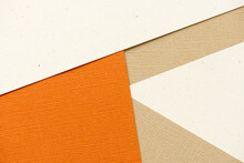 Orange Beige Paper Background