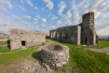 Wall Mural - Historical Rozafa Castle in Shkodra, Albania