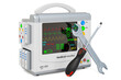 © natatravel - Service and repair of Patient Medical Monitors, 3D rendering