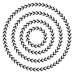 Poster - Circular arrows. Chart icon vector set. Cursor sign. Recycle icon. Forward icon. Vector illustration. Stock image.