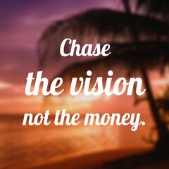 Wall Mural - Chase the vision
