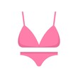 © anatolir - Sport swimsuit icon flat isolated vector