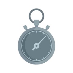 Poster - Stopwatch repair icon flat isolated vector