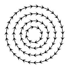 Poster - Circular arrows. Chart icon vector set. Cursor sign. Recycle icon. Forward icon. Vector illustration. Stock image.