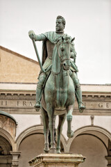 Wall Mural - Equestrian statue of Ferdinando I, Florence