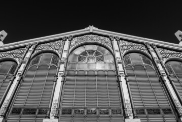 Wall Mural - Fassade des Mercado central in Valencia