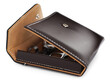 © New Africa - Stylish open case with manicure set isolated on white
