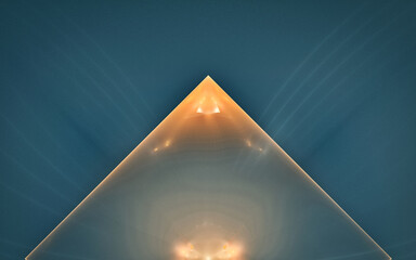 Aufkleber - digital generated image in the form of abstract geometric shapes of various shades and colors for use in web design and computer graphics