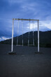 © boman - Always remember when we were little we played on the swing and accompanied our parents, but the swing in this photo is made of wood and is located in Gumuk Pasir, Yogyakarta