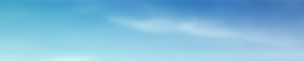 Wall Mural - blue sky with beautiful natural white clouds